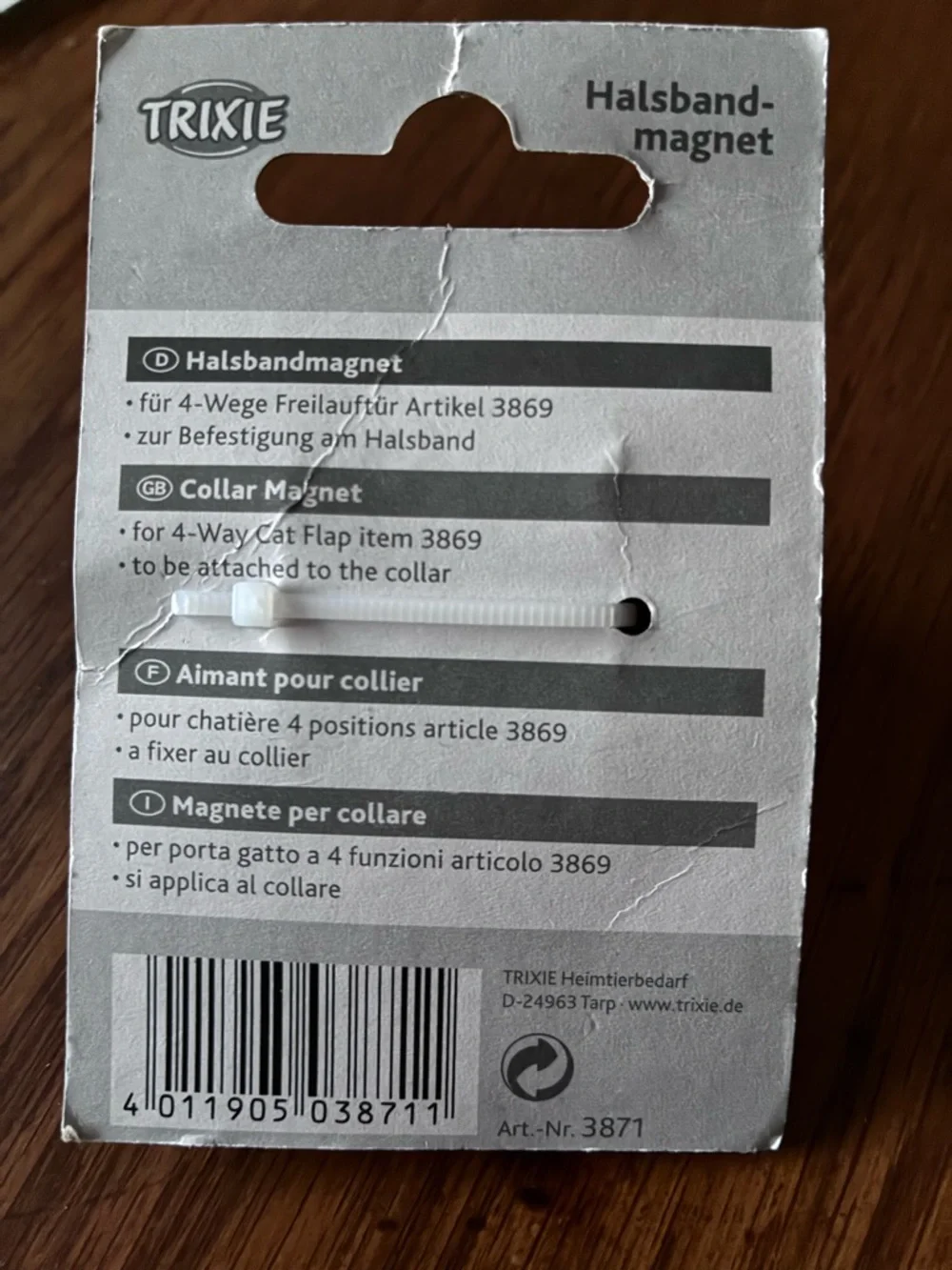 Trixie Hassan’s-Magnet #3869 Replacement Key For Trixie Electronic Cat Flaps